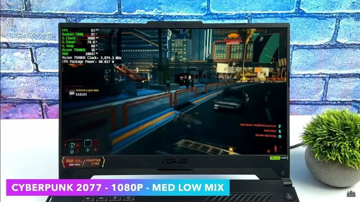 AMD Radeon 780M RDNA3 iGPU mang lại khả năng chơi game 1080p mượt mà