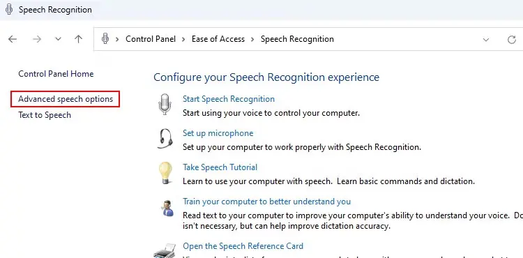 Cách sửa lỗi "Speech Recognition Could Not Start" trên Windows 4