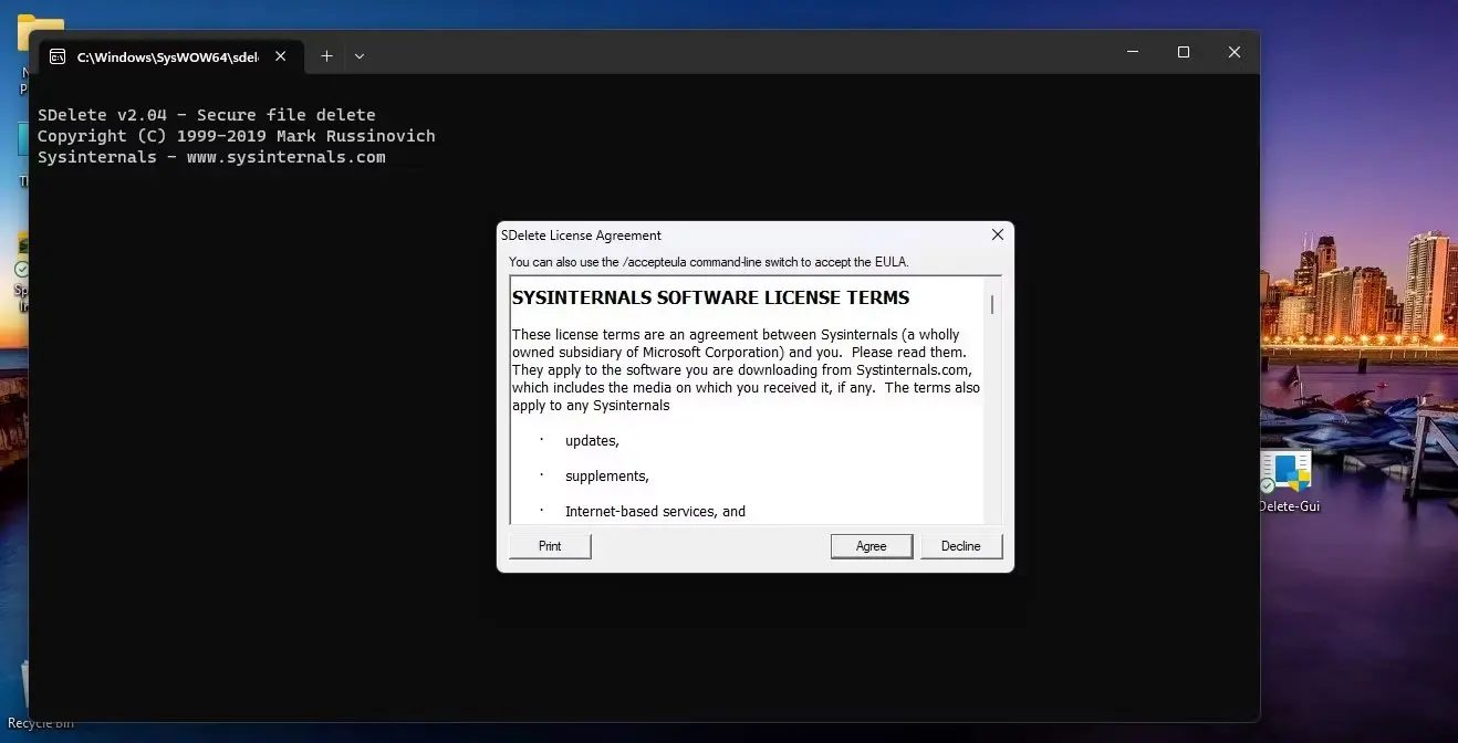 Cách thêm Secure Delete vào menu ngữ cảnh Recycle Bin trong Windows 8