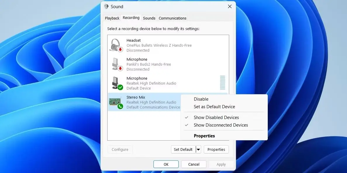 Cách ghi âm trên Windows 11 6