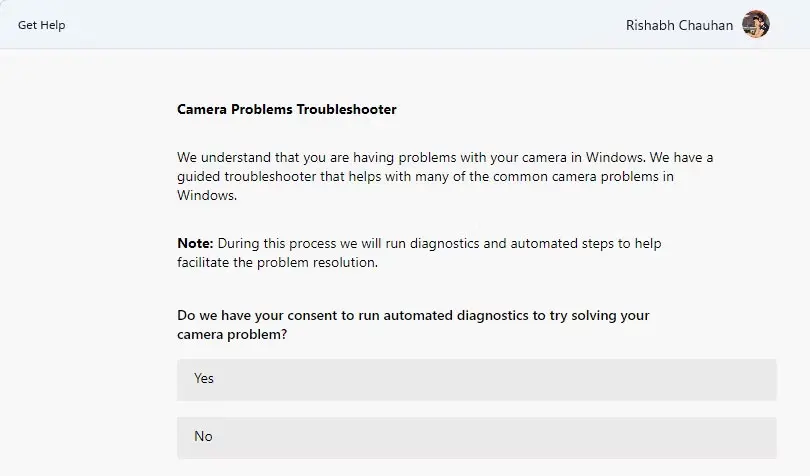 Hướng dẫn cách khắc phục sự cố ứng dụng Windows Camera 18