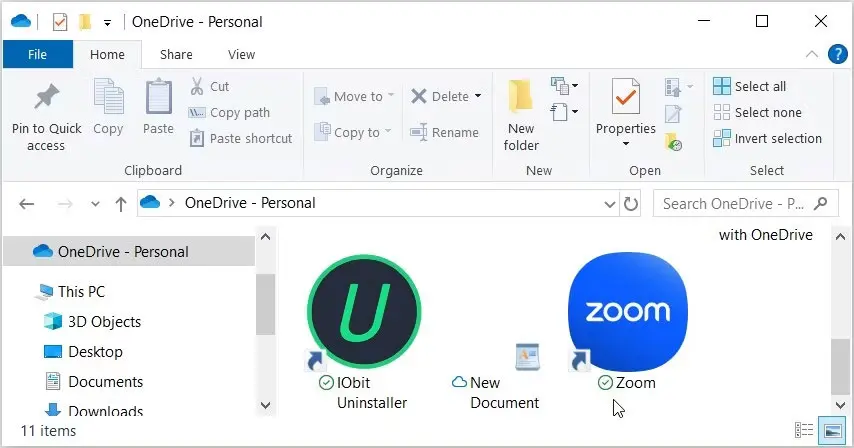 3 cách loại bỏ dấu kiểm màu xanh lá cây trên biểu tượng Desktop Windows 4