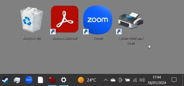3 cách loại bỏ dấu kiểm màu xanh lá cây trên biểu tượng Desktop Windows 10