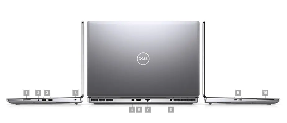 DELL Precision 7550 Mobile Workstation Hiệu năng cao nhờ CPU kiến trúc Comet Lake-H 20