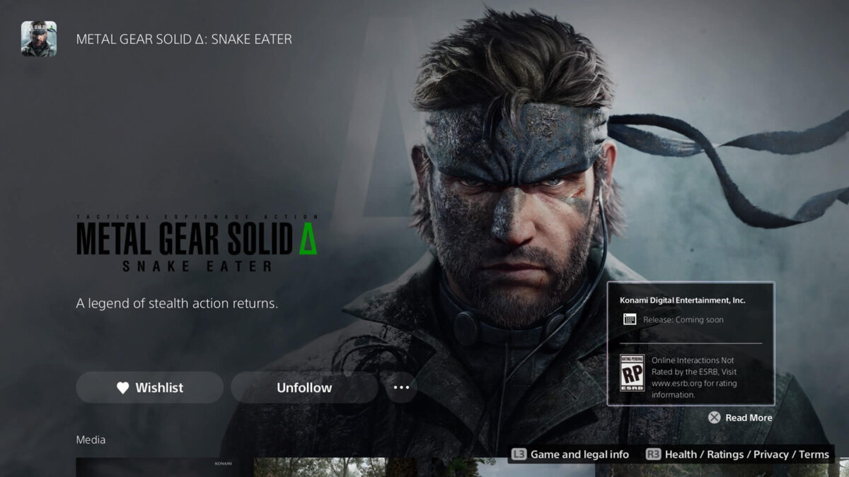Metal Gear Solid Delta Cấu Hình Cao, Tối Thiểu Rtx 2060 Super Featured