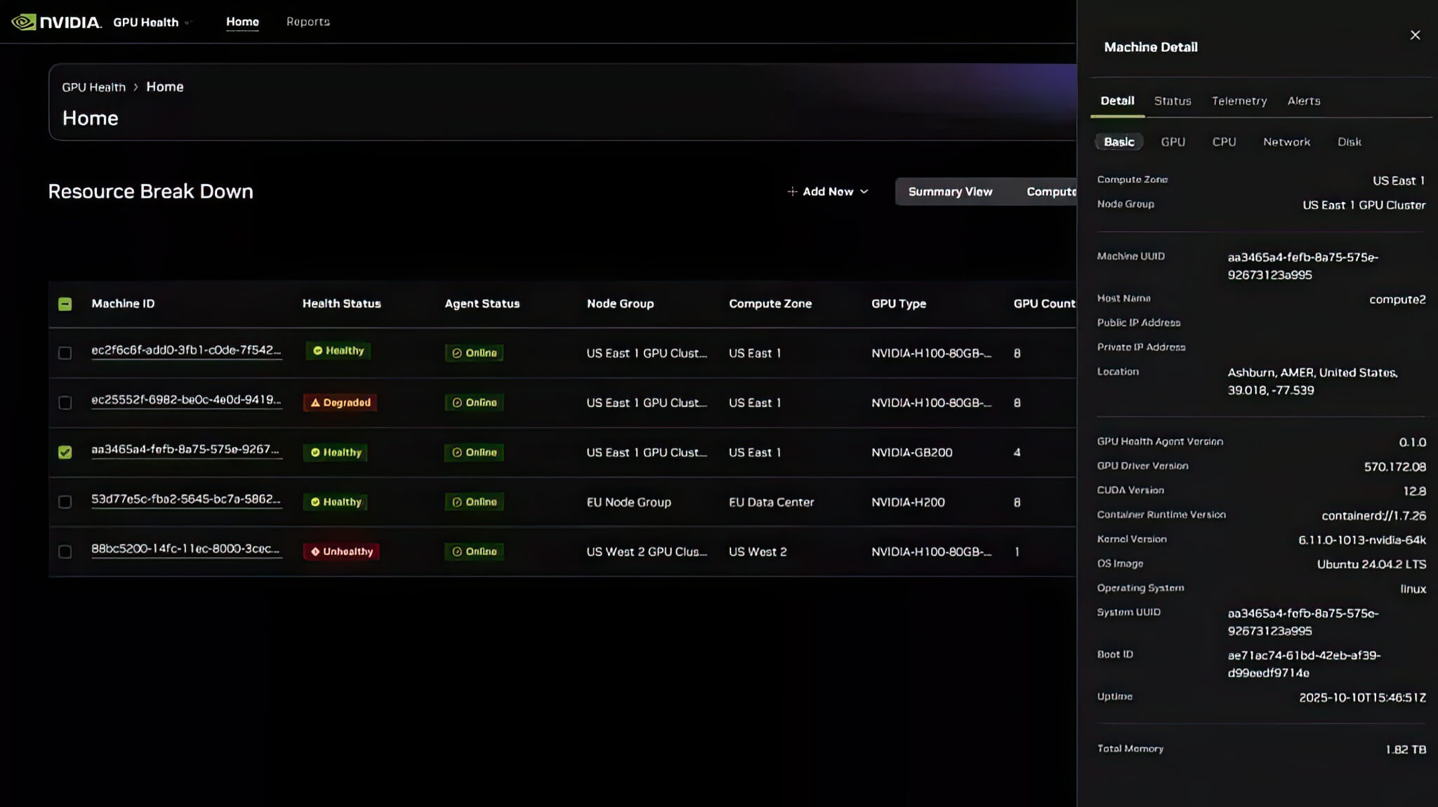 Nvidia ra mắt công cụ quản lý GPU định vị toàn cầu