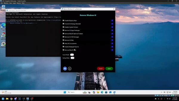 RemoveWindowsAI – Giải pháp xóa sạch AI của Microsoft khỏi PC