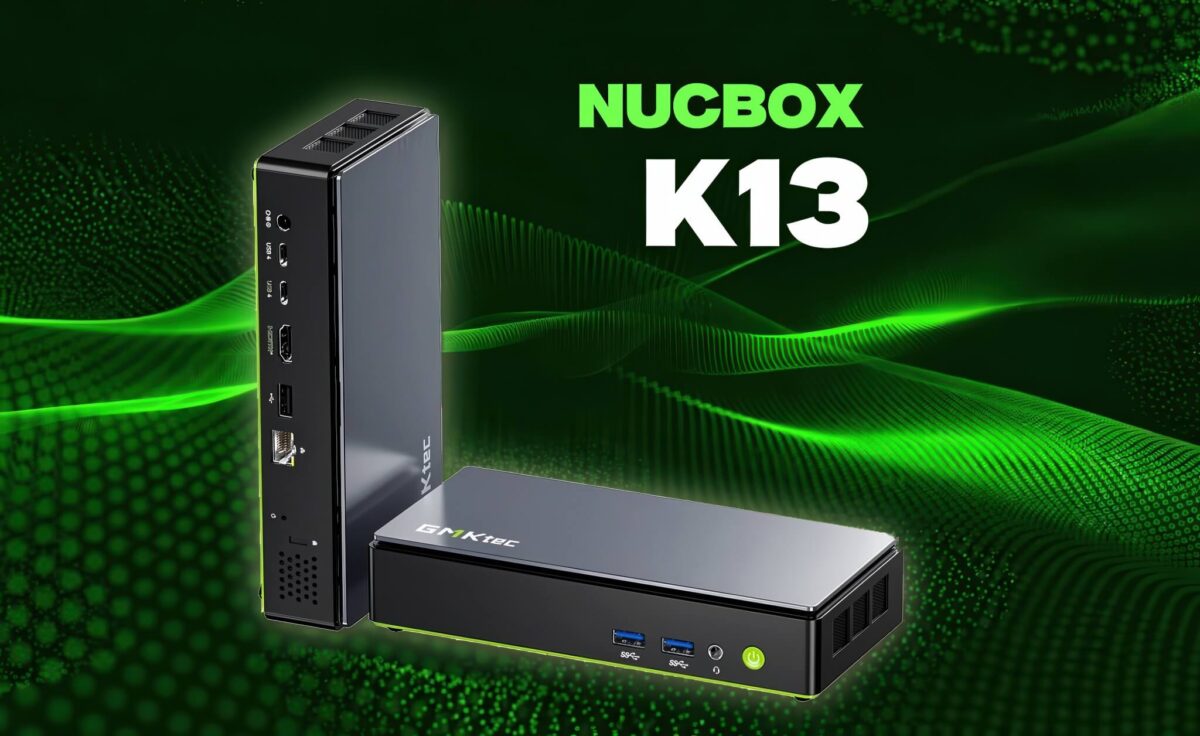 GMKtec NucBox K13 - Mini PC AI nhỏ gọn dùng chip Core Ultra 7 256V