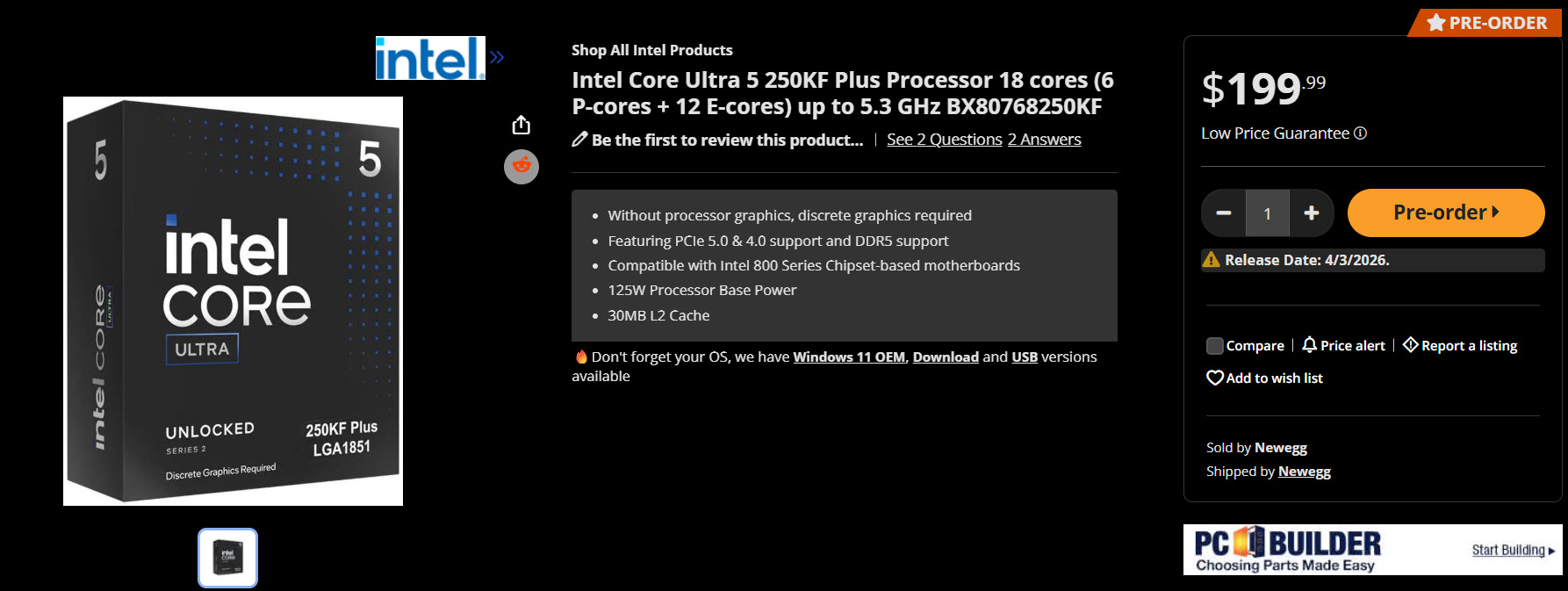 Giá bán thực tế đang lệch khỏi mức Intel công bố ra sao?