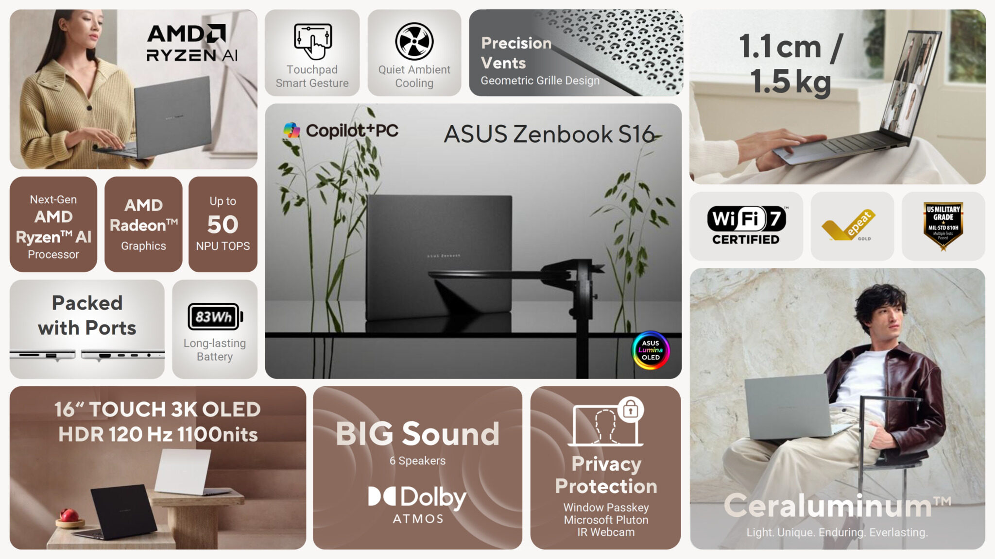 ASUS Ryzen AI 400 phủ từ Zenbook tới ProArt trong 2026