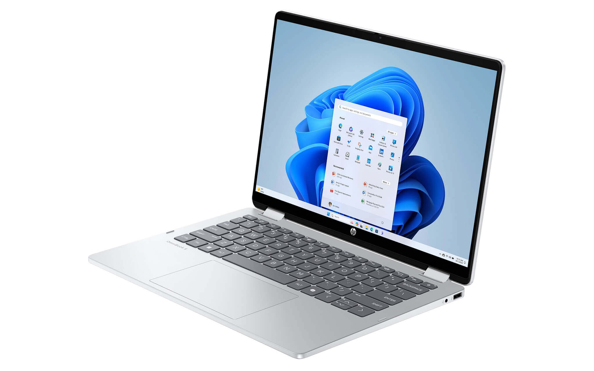 HP OmniBook 5 Flip - Camera 5MP và âm thanh chất lượng giúp họp trực tu