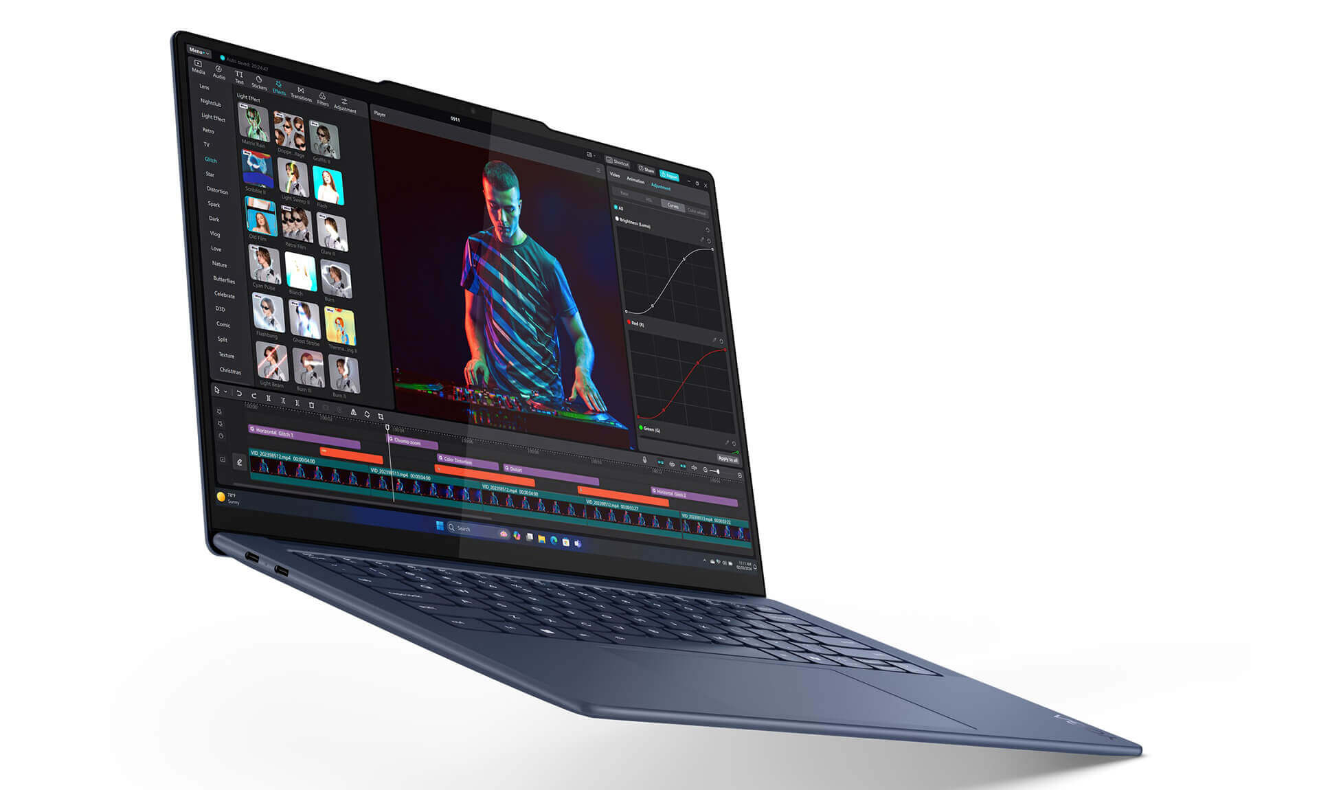 Lenovo Yoga Slim 7 14Q8X9 (2024) - Qualcomm Snapdragon X Lenovo Yoga Slim 7 14Q8X9 (2024) - Qualcomm Snapdragon X