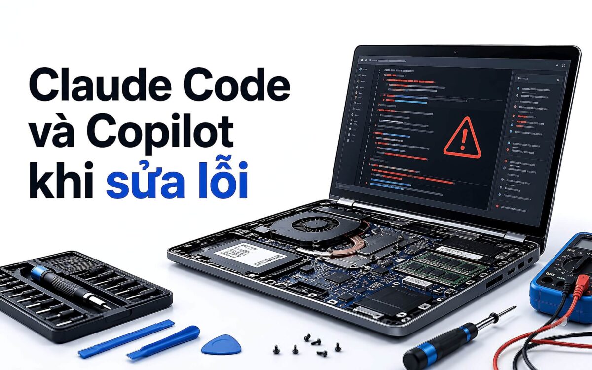 Claude Code và Copilot: Công cụ nào sửa lỗi code hiệu quả hơn?
