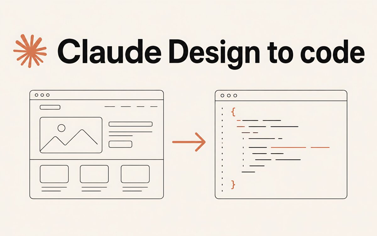 Claude Design to code: Xuất mã nguồn và bàn giao cho lập trình