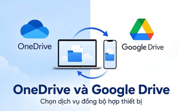 OneDrive và Google Drive: Chọn dịch vụ đồng bộ hợp với thiết bị