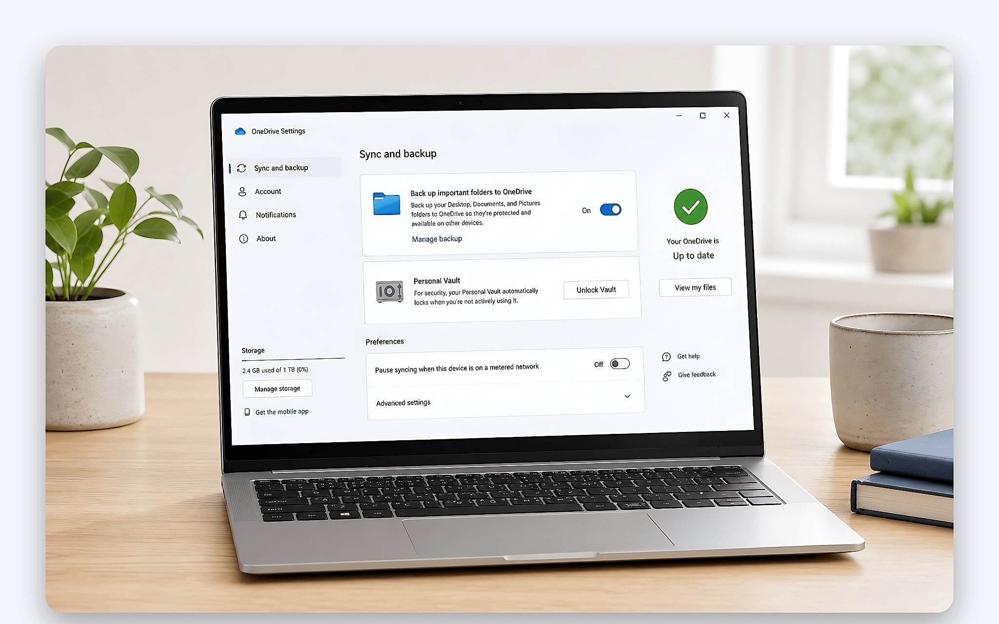 Đồng bộ dữ liệu lên OneDrive và cơ chế Files On-Demand