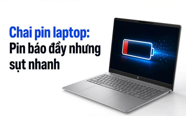 Cách đo chuẩn độ chai pin laptop và đọc thông số hao mòn thực tế