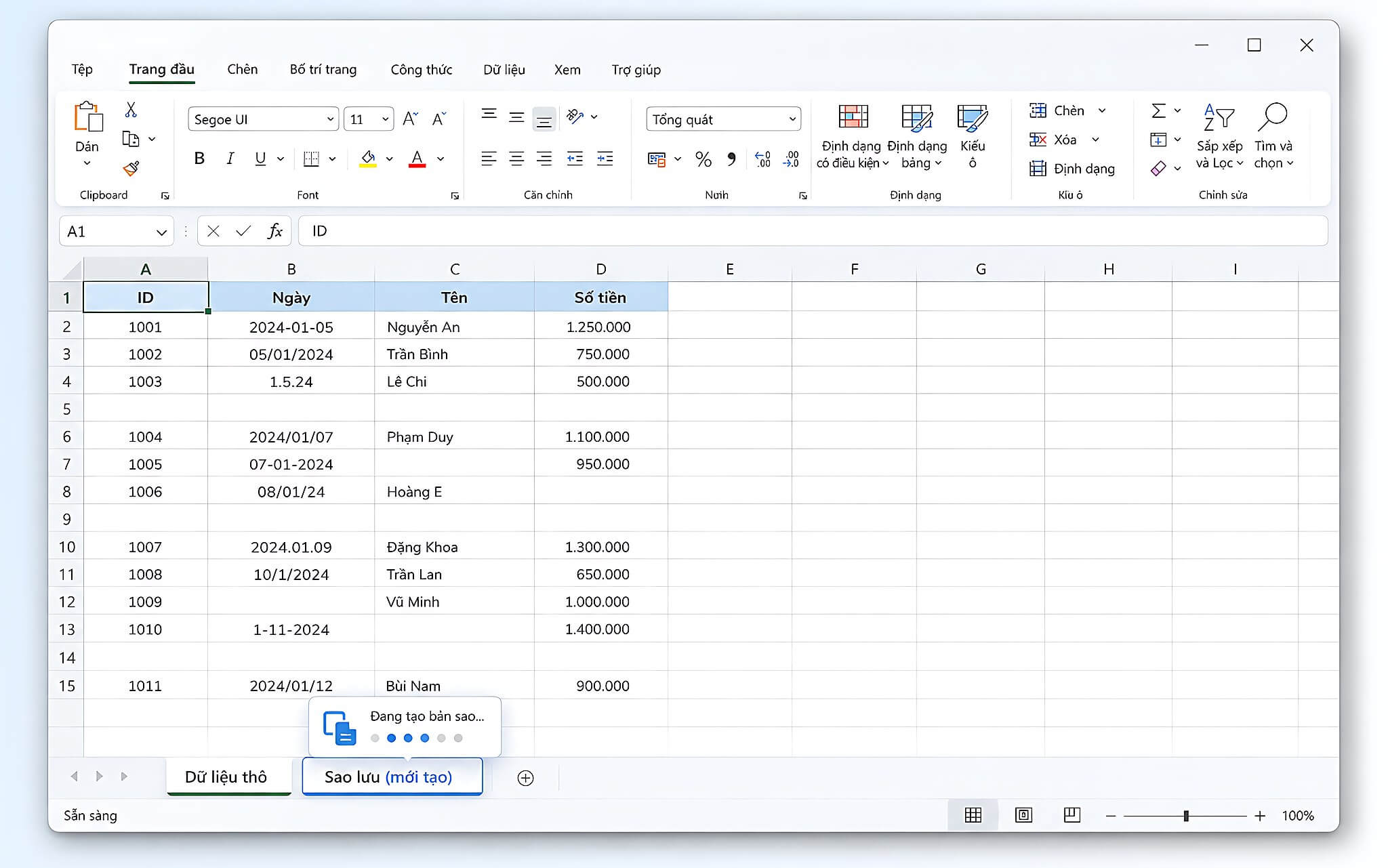 Dashboard Excel tạo từ CSV khác gì mẫu có sẵn Dashboard Excel tạo từ file CSV khác gì mẫu có sẵn